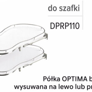 Półka narożna Optima do szafki DPRP110