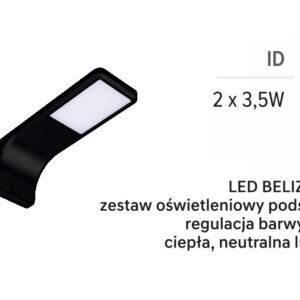 Zestaw oświetleniowy Belize 2×3,5W